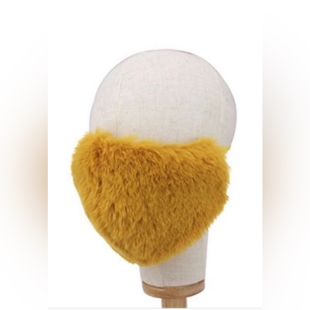 Faux Fur face masks